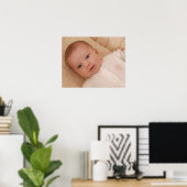 Baby liegend poster (Heimbüro)