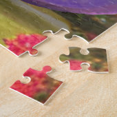 Baby Lila Dragon and Fantasy Mittelalterliche Burg Puzzle (Seite)