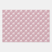 Baby Lilac Rocking Pferd Geschenkpapier Set (Vorderseite 2)