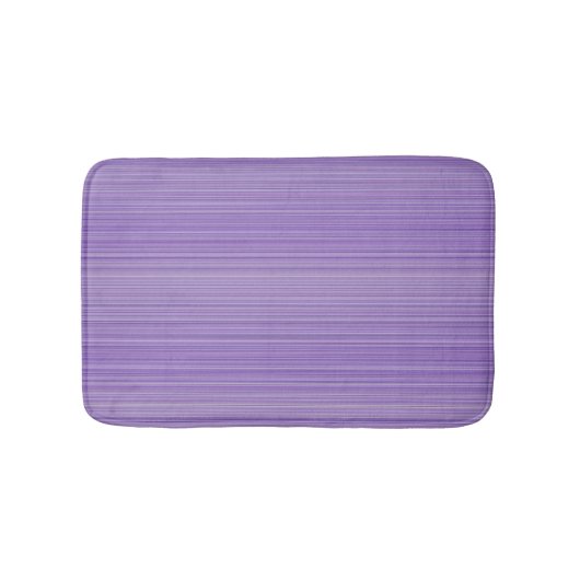 Baby Lilac Stripes Badematte (Vorderseite)