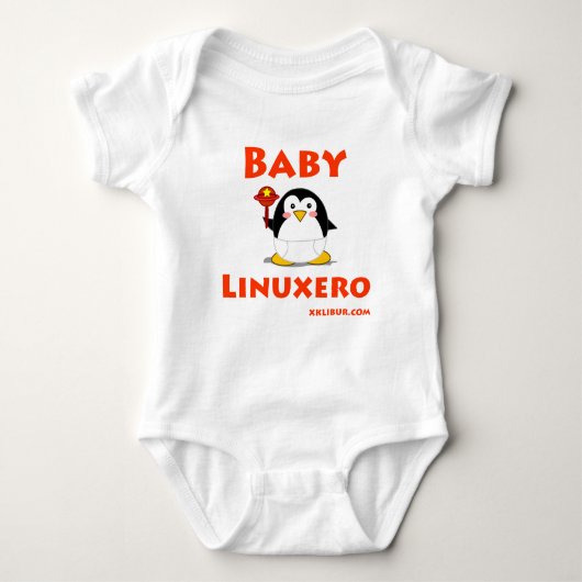 Baby Linuxero Baby Strampler (Vorderseite)