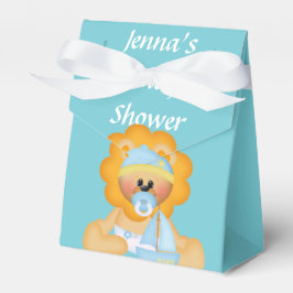 Baby Lion Duschbox Gastgeschenk Geschenkschachtel