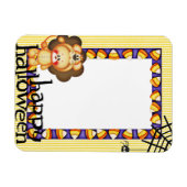 Baby Lion Happy Halloween Frame Magnet (Horizontal)
