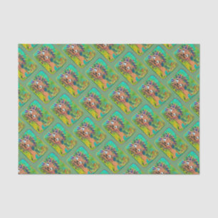 Baby Lion "Kunst von Kindern" Seidenpapier