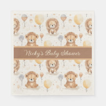 Baby Lion Personalisiert Baby Dusche