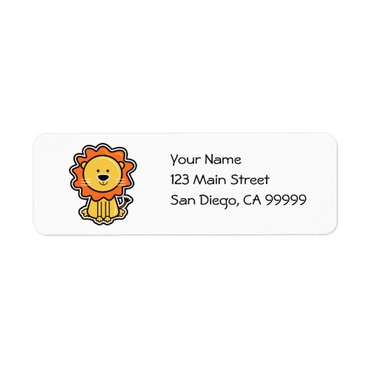 Baby Lion Sticker (Vorne)