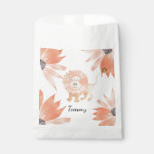 Baby Lion Watercolor Handgemalt Geschenktütchen (Vorderseite)