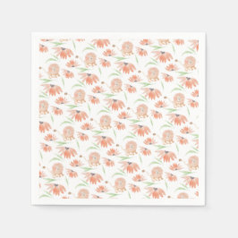 Baby Lion Watercolor Handgemalt Serviette