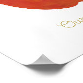 Baby Little Sweetie Niedlich Apple Nursary Poster (Ecke)