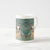 Baby Llama Tasse Geschenk Spaß - Malerei (Vorderseite Rechts)