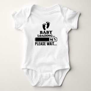 BABY LOADING BITTE WARTEN STRAMPLER