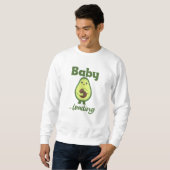 Baby Loading Funny Schwanger Avocado Mama Sweatshirt (Vorne ganz)
