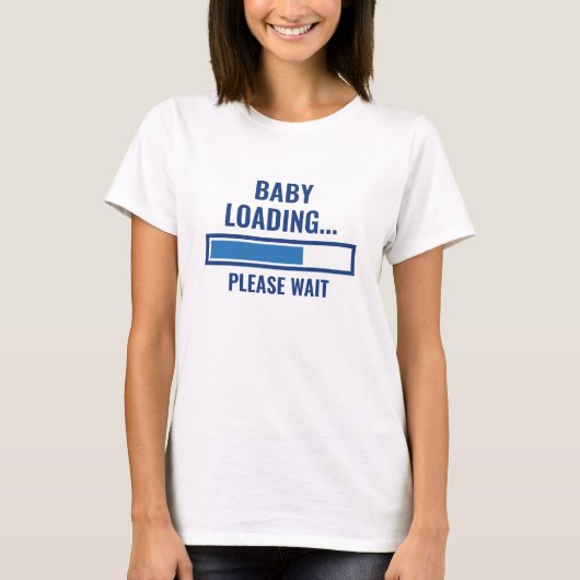 Baby Loading Maternity T - Shirt (Vorderseite)