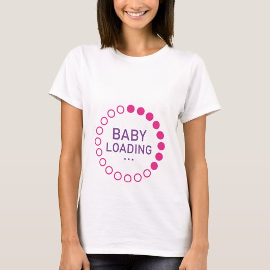 Baby Loading Maternity T - Shirt (Vorderseite)