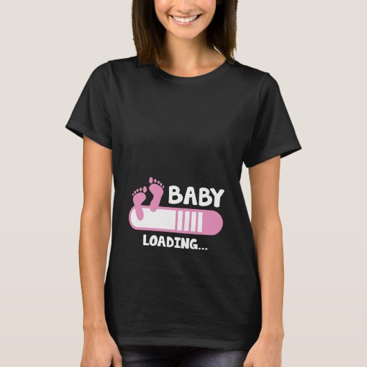 Baby Loading Maternity T - Shirt (Vorderseite)