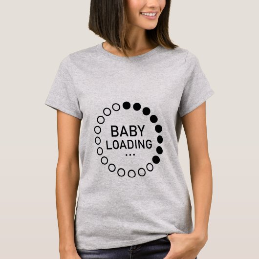 Baby Loading Maternity T - Shirt (Vorderseite)