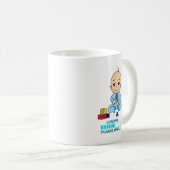 Baby Loading Please Wait Schwangerschaft Geburt Kaffeetasse (VorderseiteRechts)