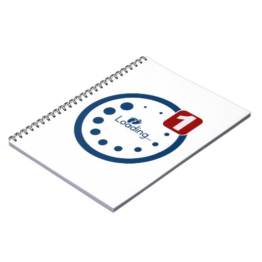 Baby Loading Plus Benachrichtigung Notizblock (Linke Seite)