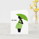 Baby Loading Pregnancy Baby Dusche Karte (Gelbe Blume)