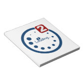 Baby-Loading, Twin Notification Notizblock (angewinkelt)