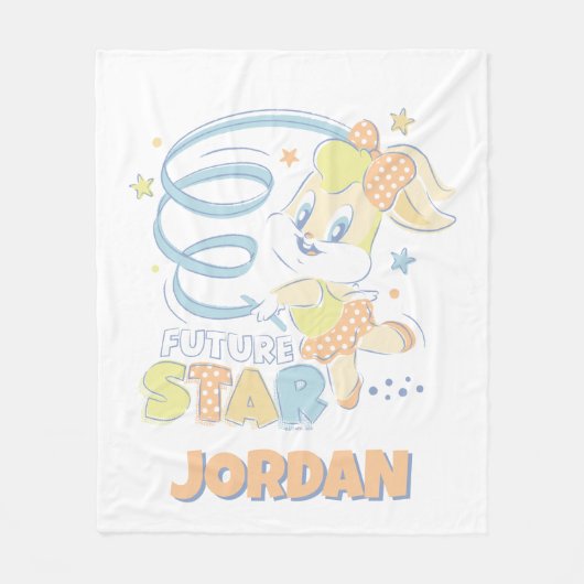 Baby Lola Bunny Future Star Fleecedecke (Vorderseite)