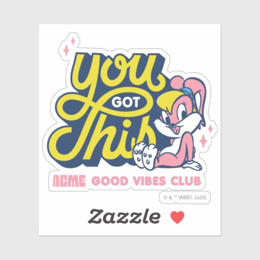 Baby Lola Bunny - Sie haben das Got Aufkleber (Blatt)