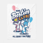 Baby Lola und BUGS BUNNY™ - Besties Club! Fleecedecke (Vorderseite)