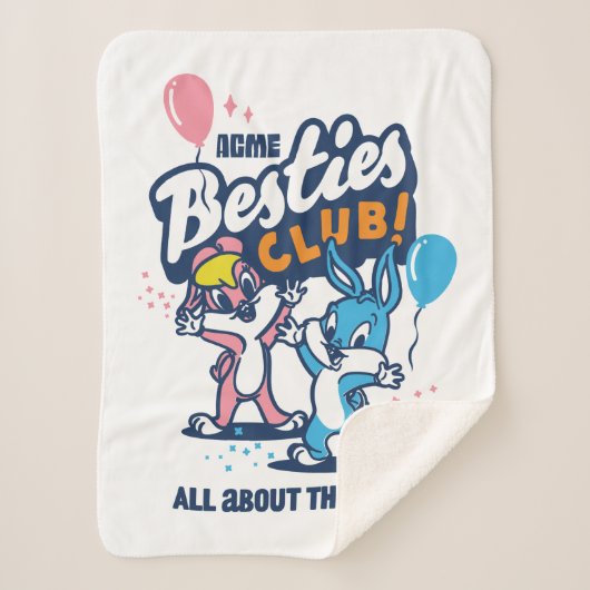 Baby Lola und BUGS BUNNY™ - Besties Club! Sherpadecke (Vorderseite)