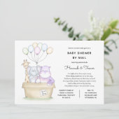 Baby Long Distance Jungle Animals Showroom per Mai Einladung (Stehend Vorderseite)