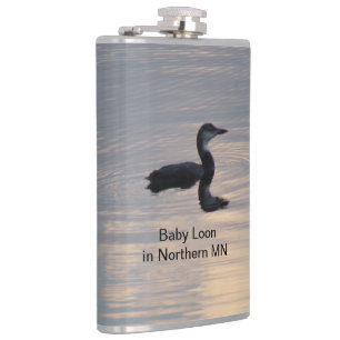 Baby Loon Vinyl Wrapped Flask Flachmann