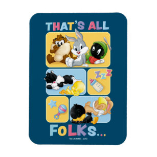 Baby Looney Tunes Characters   Das sind alle Leute Magnet
