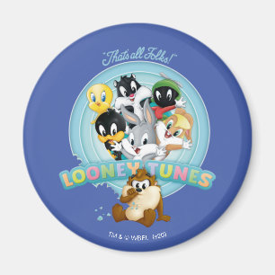 Baby LOONEY TUNES™ Logo   Das ist alles, Leute Magnet