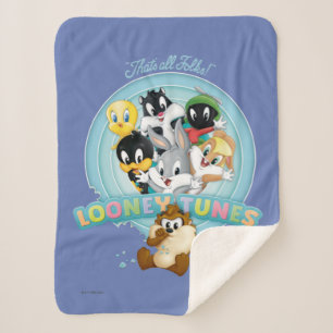 Baby LOONEY TUNES™ Logo   Das sind alle Leute Sherpadecke