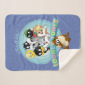 Baby LOONEY TUNES™ Logo | Das sind alle Leute Sherpadecke (Vorderseite (Horizontal))
