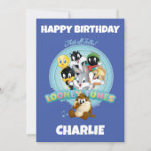 Baby LOONEY TUNES™ Logo | That's All Folks Karte (Vorderseite)