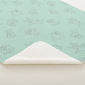 Baby LOONEY TUNES™ Wintermuster Sherpadecke (3/4)