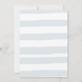 Baby-Löwe-Dusche Geburtstagseinladung Einladung (Rückseite)