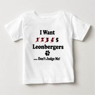 Baby lustiger Leonberger T - Shirt