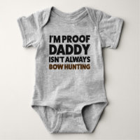 Baby lustiges Bow Deer Junting Jersey Bodysuit Shi