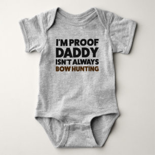 Baby lustiges Bow Deer Junting Jersey Bodysuit Shi Strampler