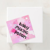 Baby Maaking Pocket Pink Baby Dusche Geschenkanhänger (Beispiel)