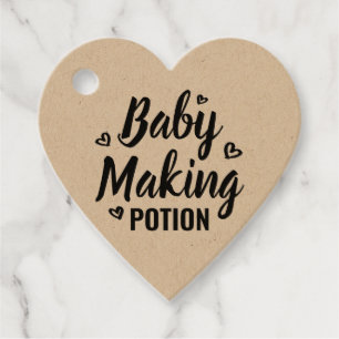 Baby Maaking Potion Schöne Dusche Vielen Dank für Geschenkanhänger