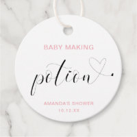 Baby Maaking Tränke Niedlich Pink Girl Baby Dusche