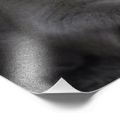 Baby Macaque, Macaco Bebe Fotodruck (Ecke)