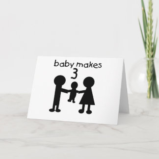 Baby macht 3 ankündigung