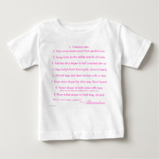 Baby macht's und Don'ts! Baby T-shirt