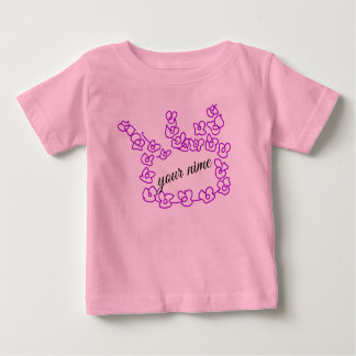 baby mädchen baby t-shirt
