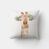 Baby-Mädchen Boho Kissen (Vorderseite)