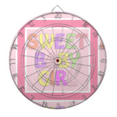 Baby Mädchen Dartscheibe (vorne)