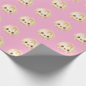 Baby-Mädchen-Dumpfing-Verpackungspapier Geschenkpapier (Ecke)